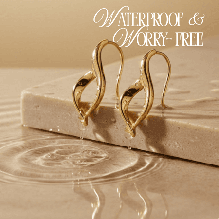 Waterproof jewelry for active lifestyle